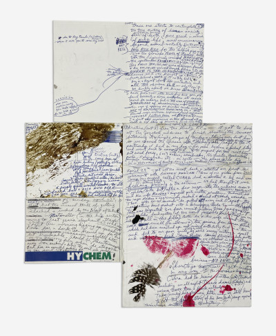 Peter Beard - Peter Beard Drawings Accompanied by Correspondence and Effects