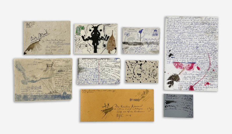 Peter Beard - Peter Beard Drawings Accompanied by Correspondence and Effects