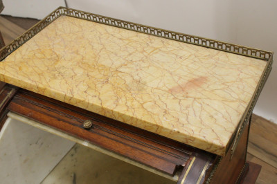 Pair of Louis XVI Style Table de Nuit Late 19th C