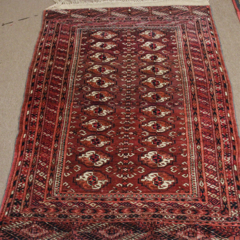 Tekke Bokhara Early 20th C 3&apos; x 4&apos; x 5&apos; 10&apos;