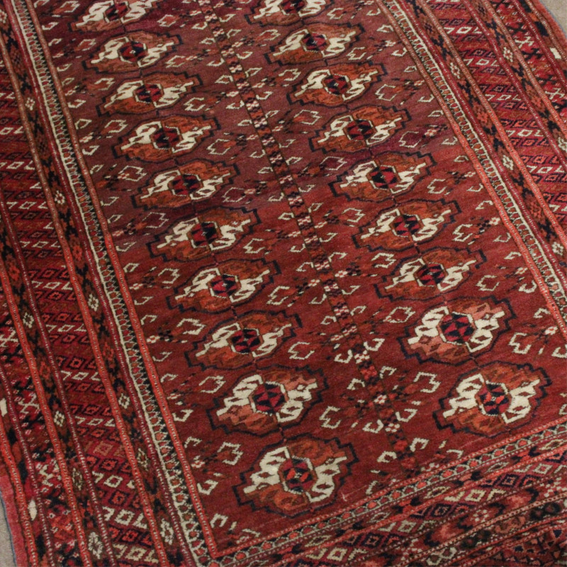 Tekke Bokhara Early 20th C 3&apos; x 4&apos; x 5&apos; 10&apos;
