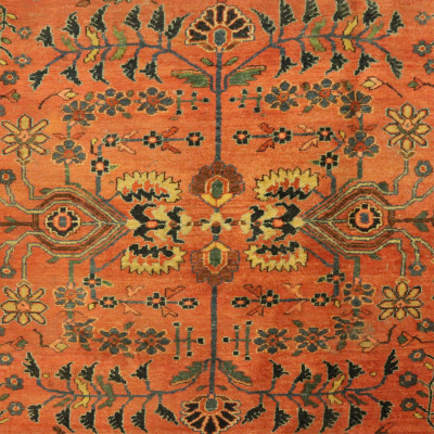 Persian Carpet First Half 20th C 6&apos; 10&apos; x 10&apos; 8