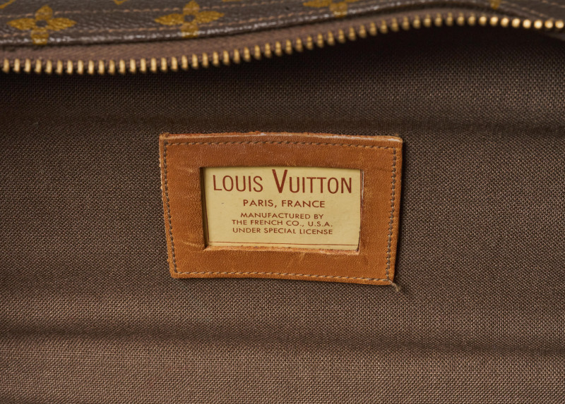 Louis Vuitton - vintage set of soft sided luggage