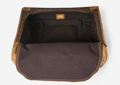 Louis Vuitton - vintage set of soft sided luggage