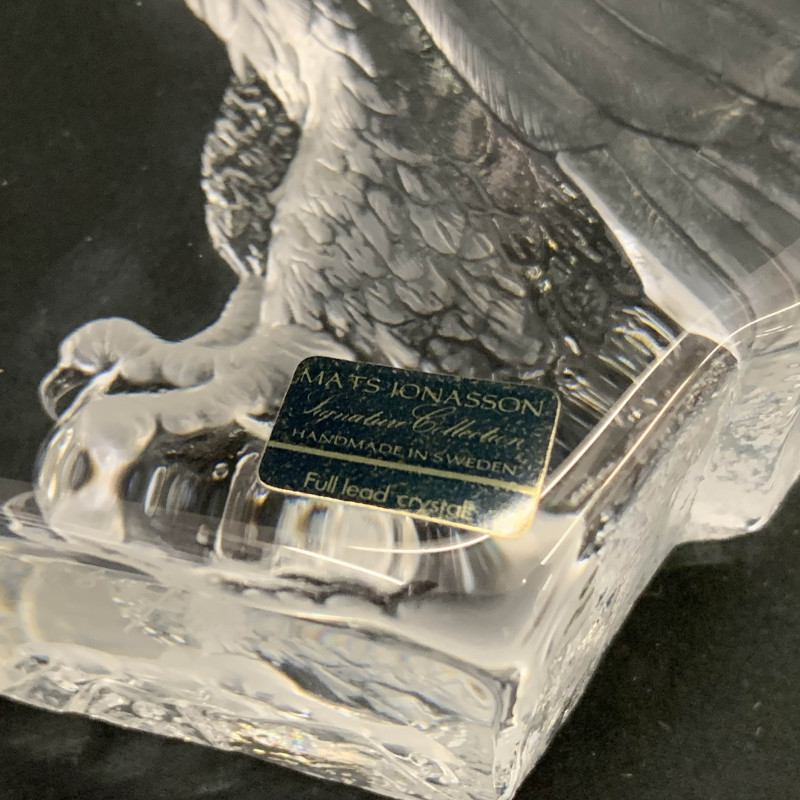 Glassmakers Including Orrefors - Grouping of Three Glass Works