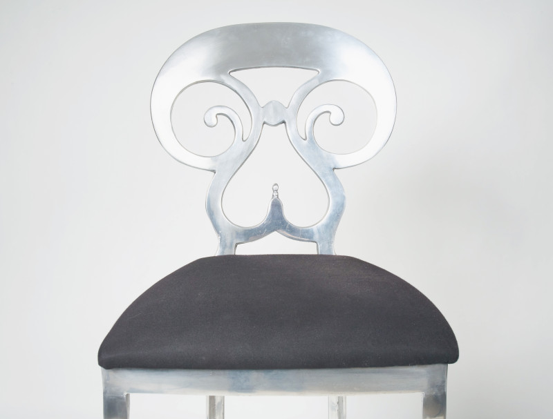in the style of Philippe Starck - Bistro Set with &apos;Miss Balu&apos; Style Table