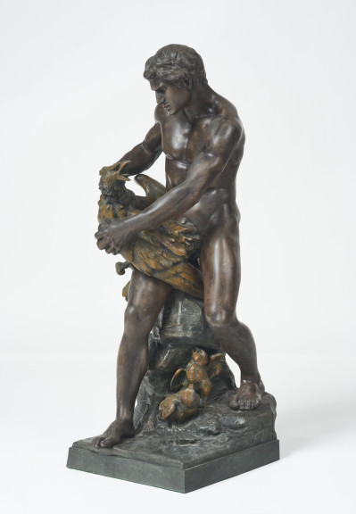 Anatole Guillot - Classical Nude with Eagle