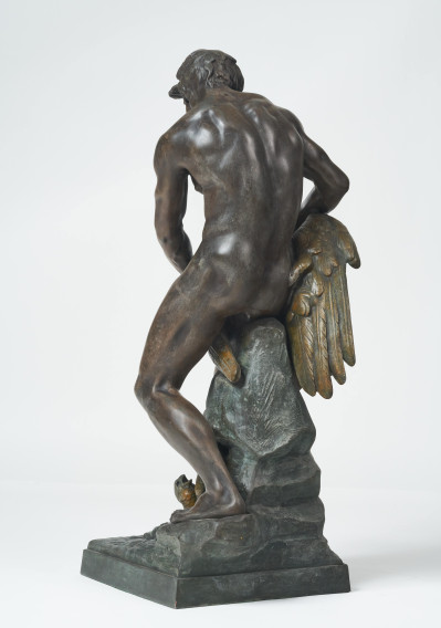 Anatole Guillot - Classical Nude with Eagle