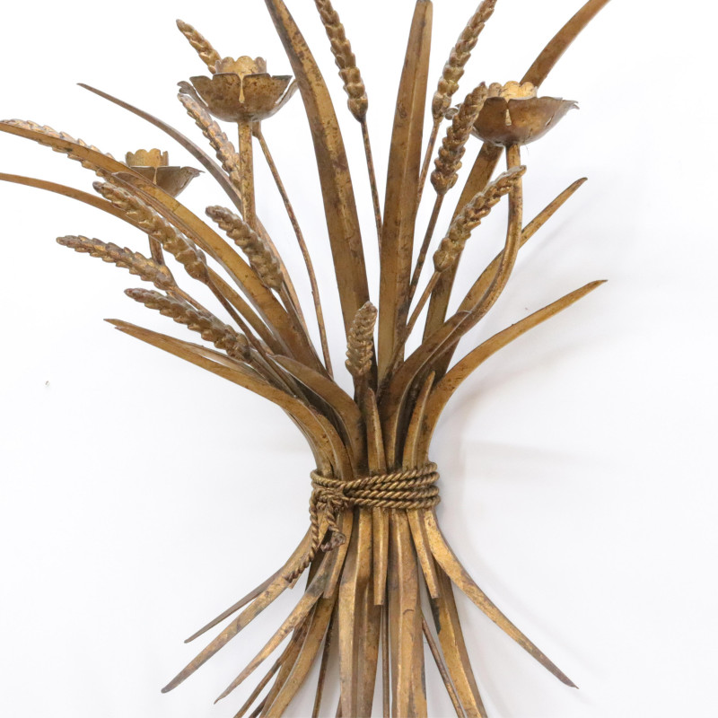 Gilt Metal Wheat Sheaf Design Suite: Tables Sonce