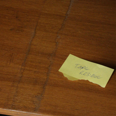 Tall MCM Sideboard Cabinet Stanley Salzman Design