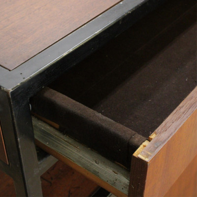 Tall MCM Sideboard Cabinet Stanley Salzman Design