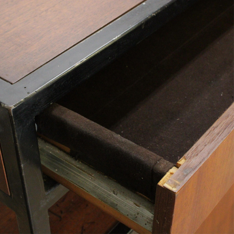 Tall MCM Sideboard Cabinet Stanley Salzman Design