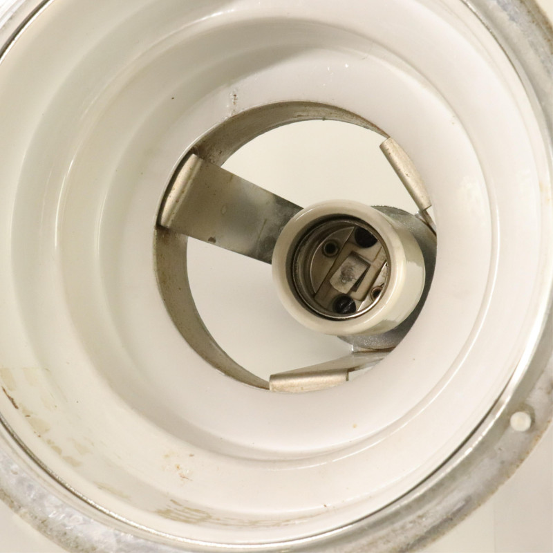 Vintage Lucite and Chrome Light Fixtures