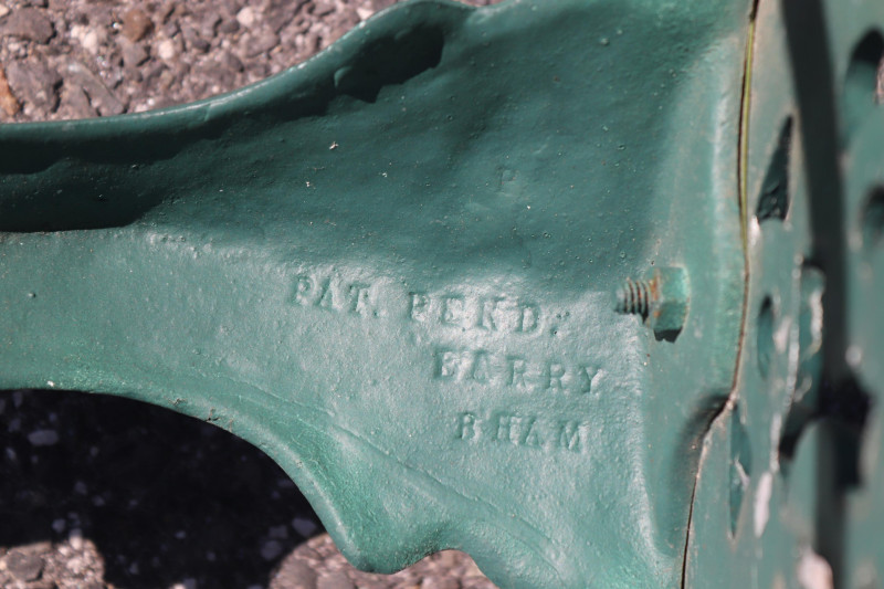 Seven Vintage Cast Aluminum Outdoor Chairs