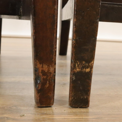 Set of 4 George III Mahogany Side Chairs 18th C