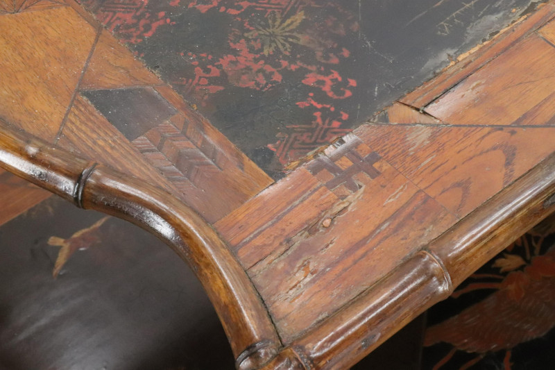 Vintage English Aesthetic Movement Tray Table