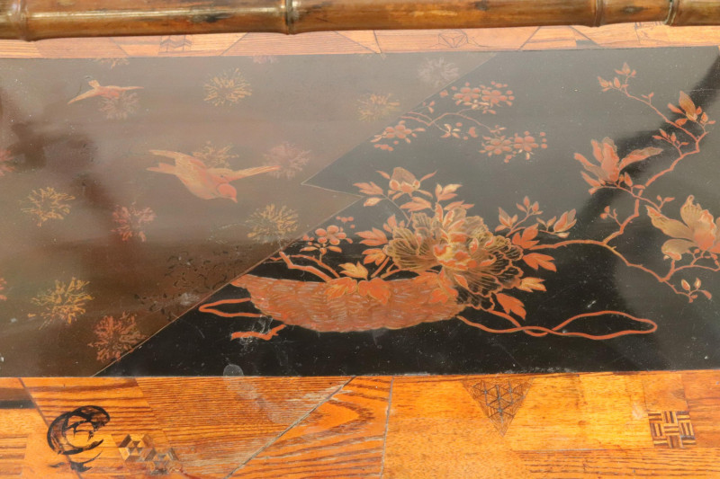 Vintage English Aesthetic Movement Tray Table