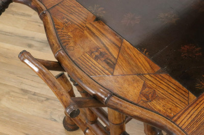 Vintage English Aesthetic Movement Tray Table