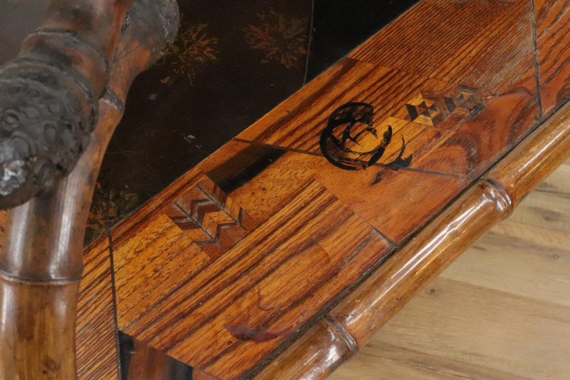 Vintage English Aesthetic Movement Tray Table