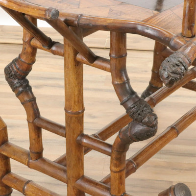 Vintage English Aesthetic Movement Tray Table