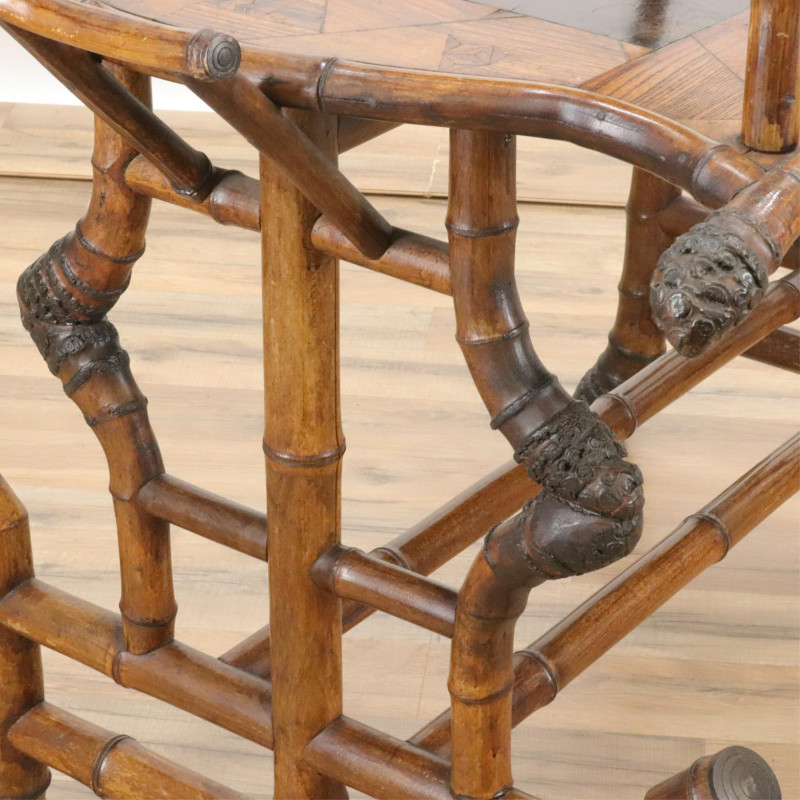 Vintage English Aesthetic Movement Tray Table