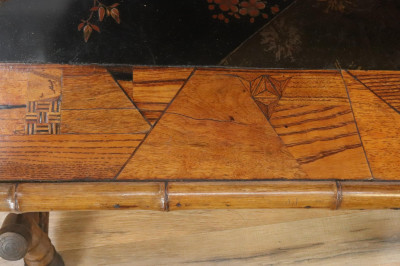 Vintage English Aesthetic Movement Tray Table