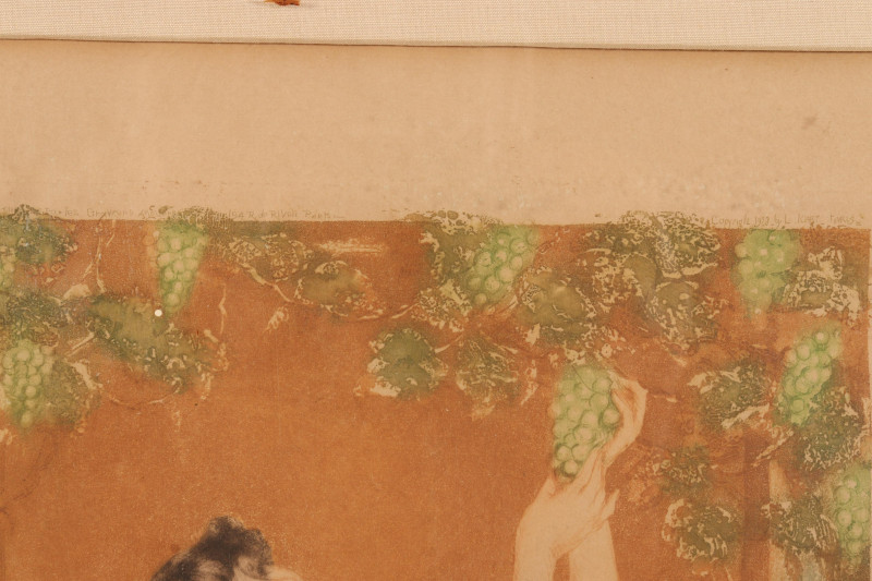 Louis Icart Colored Etching