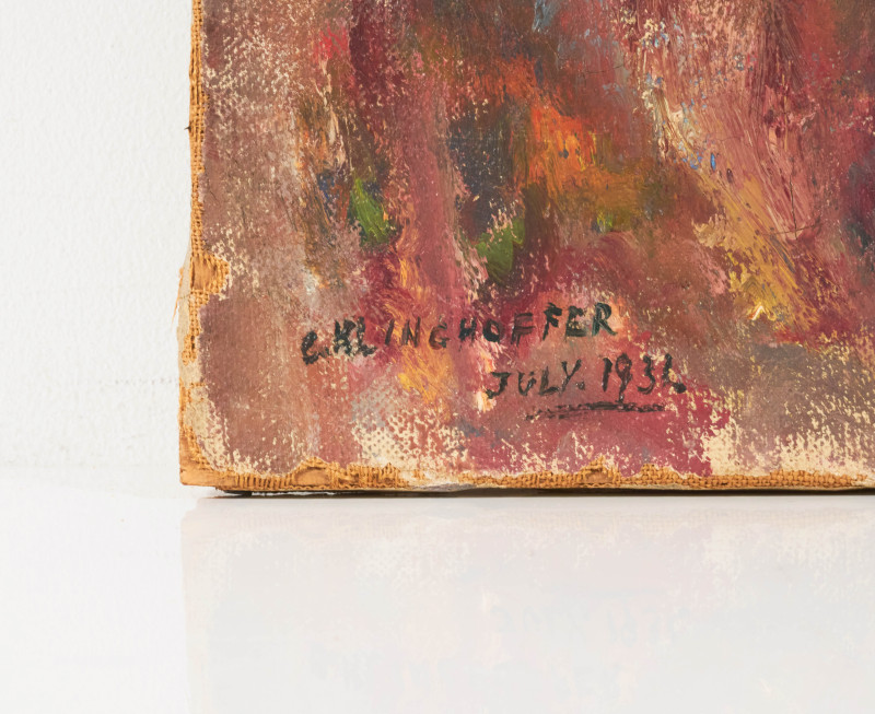 Clara Klinghoffer - Elly, Nude on a Couch