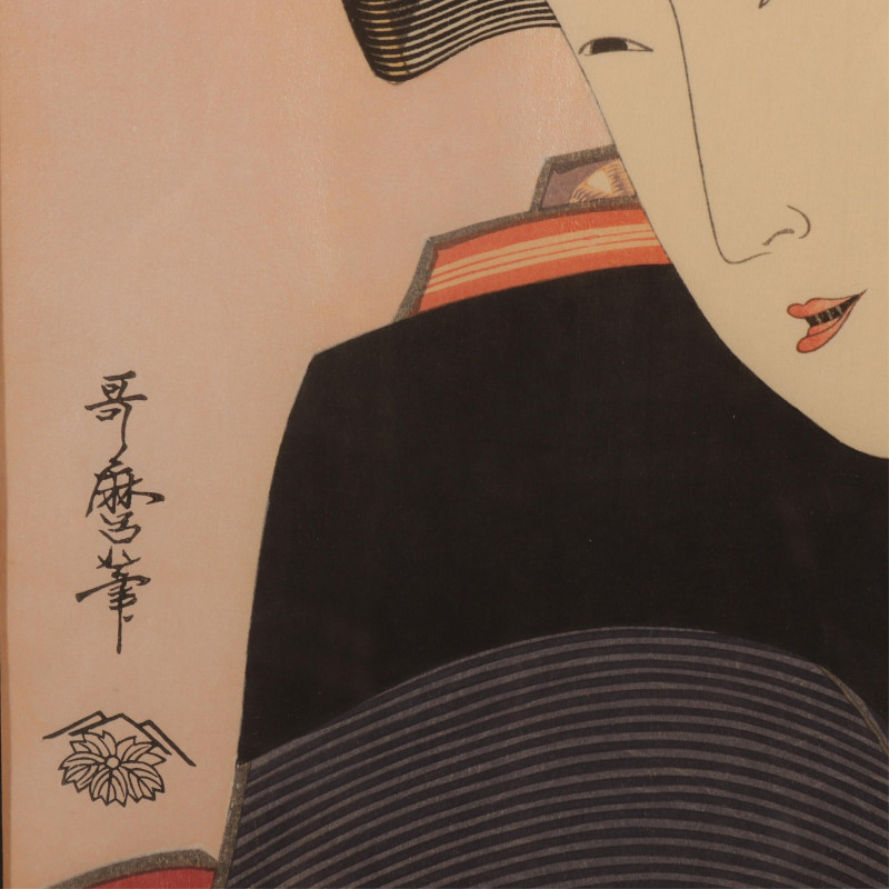 Pair of Kitagawa Utamaro Prints