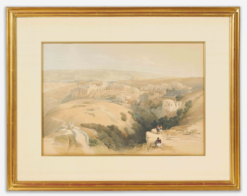 David Roberts - &apos;Bethlehem&apos;, print from &apos;The Holy Land, Syria, Idumea, Arabia, Egypt &amp;amp; Nubia&apos;