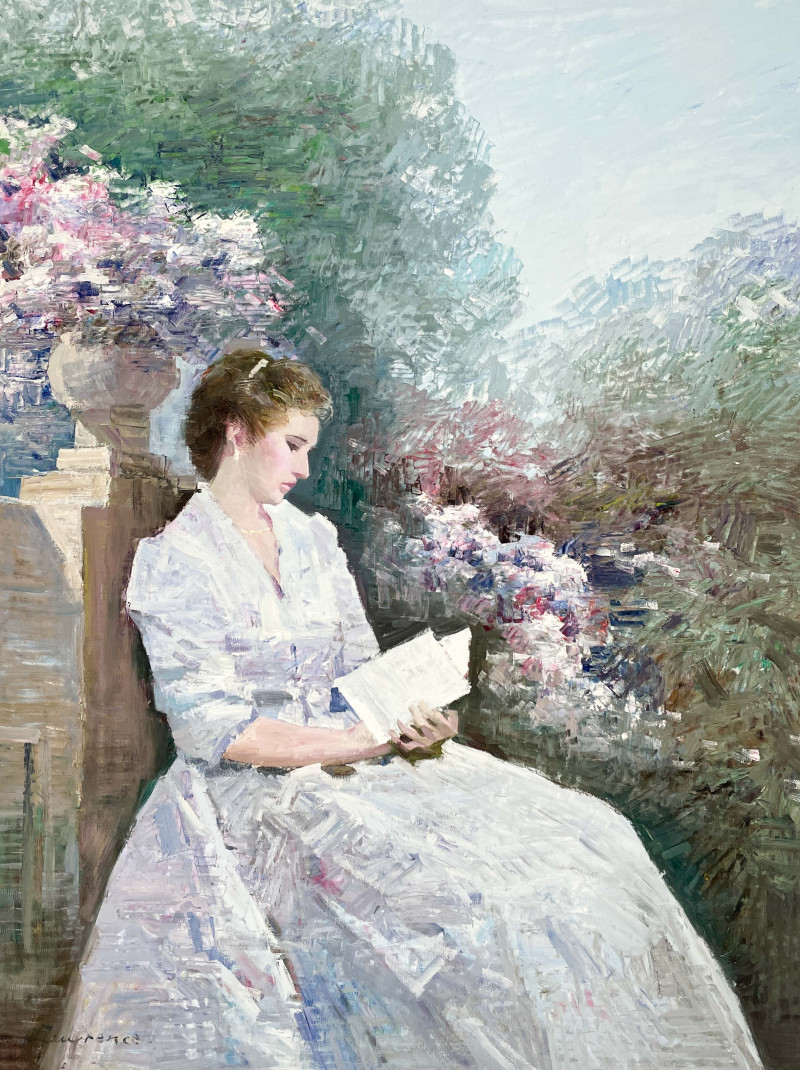 Lawrence (Law Kwok Keung) - Study of John Singer Sargent&apos;s &apos;In the Garden, Corfu&apos;