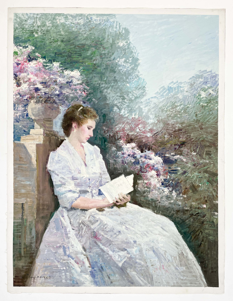 Lawrence (Law Kwok Keung) - Study of John Singer Sargent&apos;s &apos;In the Garden, Corfu&apos;