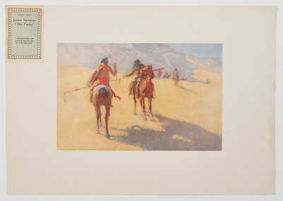 Frederic Remington - Lot of Lithographs, Western Scenes (4) Gibson Girls (4)