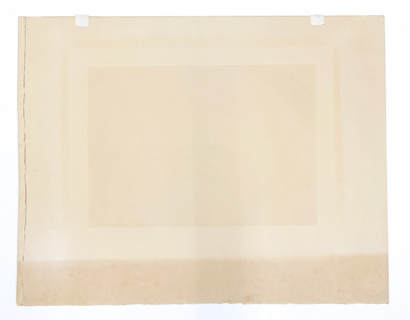 Pablo Picasso - Peintre au Travail avec Modele Barbu et Une Spectatrice Assise en Tailleur