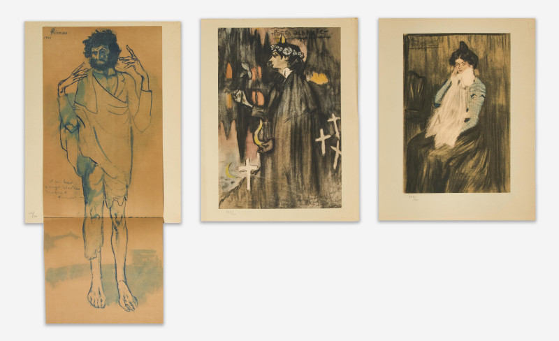 Pablo Picasso - Les Bleu de Barcelone aquarelles et pastels (11 of 12)