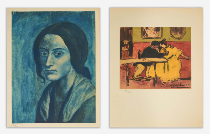 Pablo Picasso - Les Bleu de Barcelone aquarelles et pastels (11 of 12)