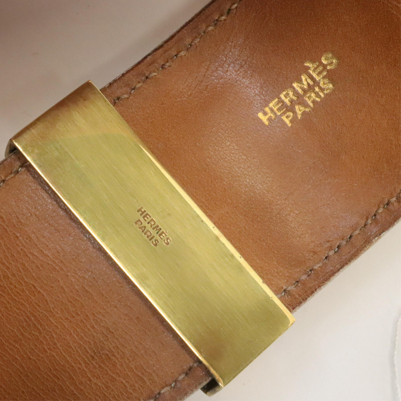 Vintage Hermes Whale Collier de Chien Bracelet