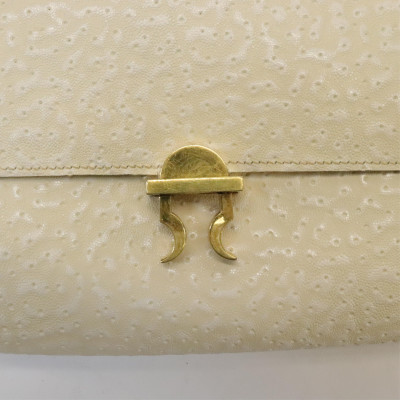 Vintage Hermes Whale Skin Handbag