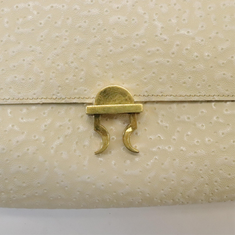 Vintage Hermes Whale Skin Handbag