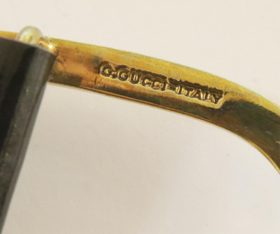 Vintage Gucci Horseshoe Belt