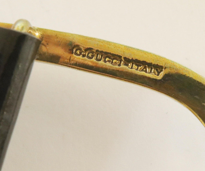 Vintage Gucci Horseshoe Belt