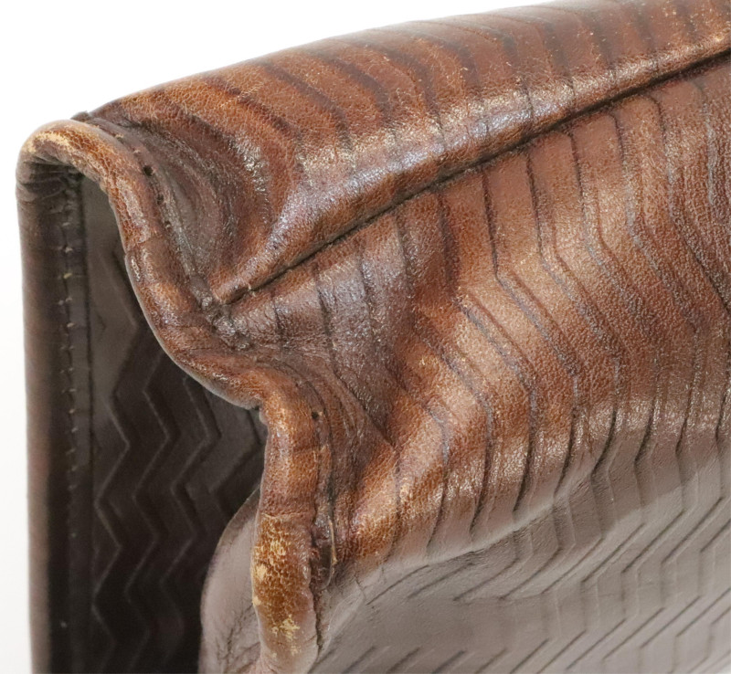 Vintage Fendi Leather Toiletry Pouch