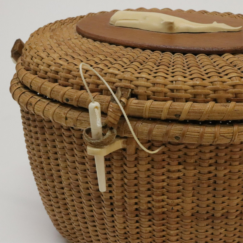Vintage Barlow Nantucket Basket Purse