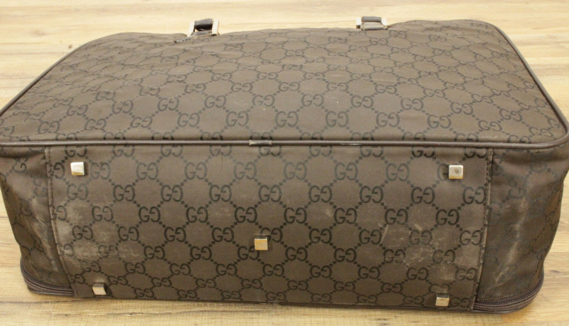 Vintage Gucci Soft Sided Suitcase
