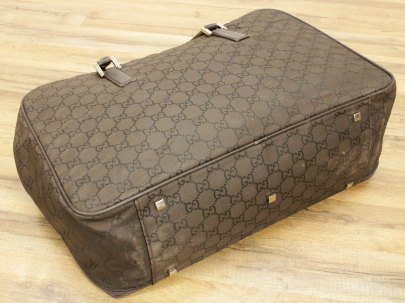 Vintage Gucci Soft Sided Suitcase
