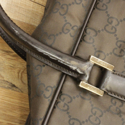 Vintage Gucci Soft Sided Suitcase