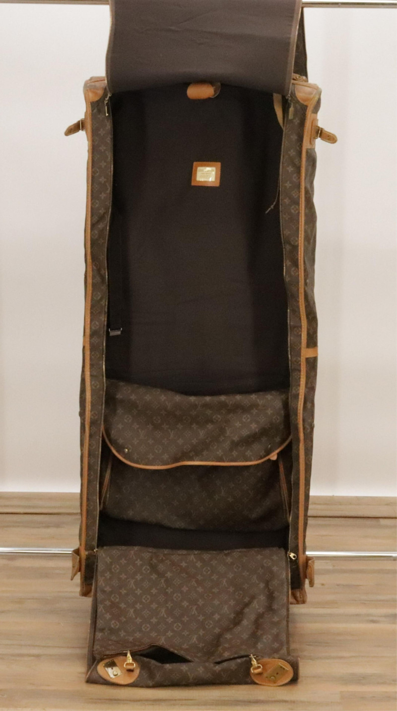 Vintage Louis Vuitton Folding Garment Luggage