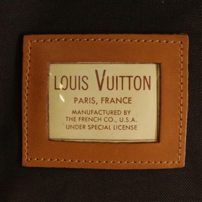 Vintage Louis Vuitton Folding Garment Luggage