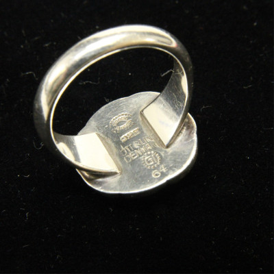 Georg Jensen Coral Flower Ring 64 circa 192730