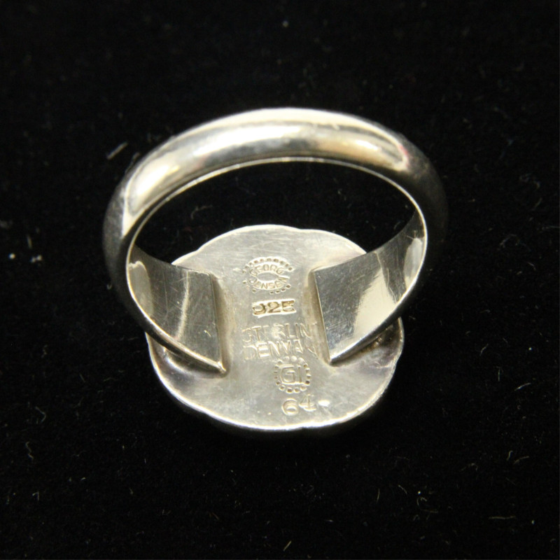 Georg Jensen Coral Flower Ring 64 circa 192730